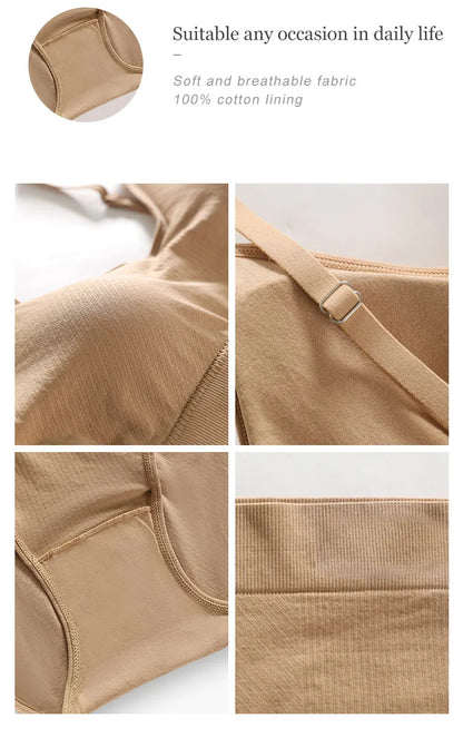 Hot Sale New Design Seamless Panties Underwear Set Conjuntos Interior Para Mujeres Seamless Bra And Panties Sets For Women