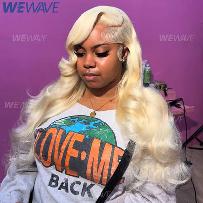 613 Blonde Lace Front Wig Human Hair Body Wave 13X6 Hd Lace Frontal Wig 13X4 Lace Front Human Hair Wig Hd Lace Wig For Women