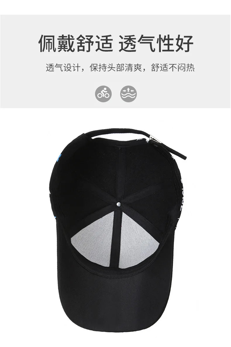 Fashion Hip Hop Baseball Cap personality Finger Embroidery Trucker Caps Cotton Snapback hat Outdoor Sun Hats sports leisure Cap