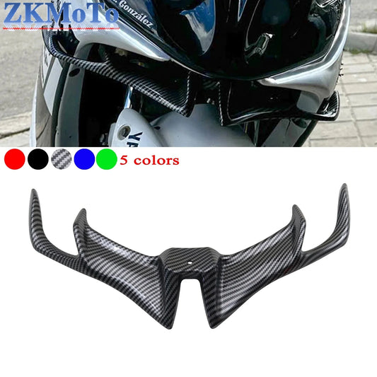 Motorcycle Front Fairing Winglet Wing Cover Trim For Yamaha YZF R15 V3.0 2017-2020 For Suzuki GIXXER SF 250 150 155 RS 200 Parts