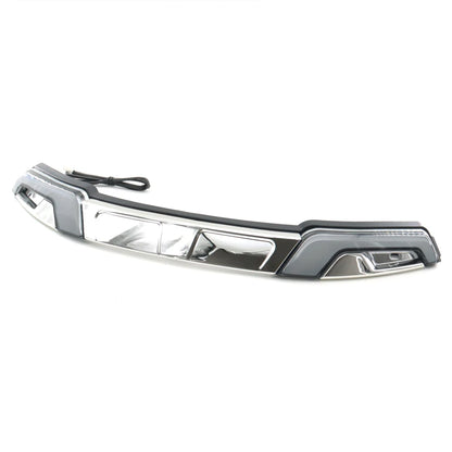 NEW For Harley Touring Street Glide FLHX 2014-2023 Motorcycle LED Chrome Gloss Black White Amber Windshield Trim