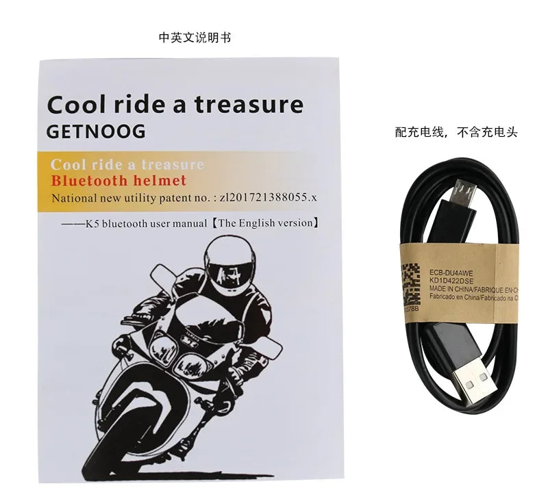 HOT DOT Approved Open Face 3/4 Motorcycle Helmet with Build-In Bluetooth Headset Earphone and Detachable Liner for honda