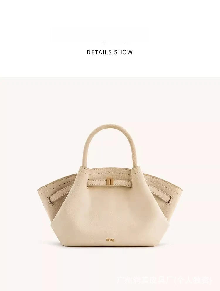 JW PEI Dumpling Bag, New Style, Genuine Leather, Small Size, Women's Shoulder Bag, Handbag, Crossbody Bag