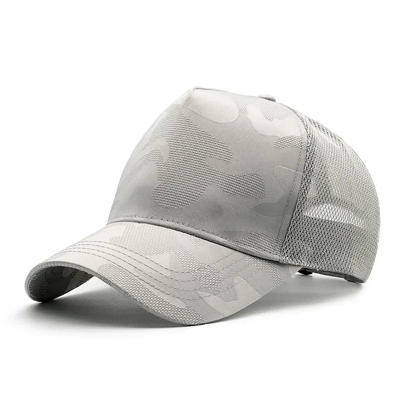 Summer Quick Drying Deeper Baseball Caps for men  Camouflage Big Size Mesh Breathable Dad Hat  Plus Size 65cm  Snapback Caps