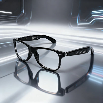 SENBONO 2026 New Smart Audio Glasses Fashion Sunglasses AI Translator 100+ Languages BT Answer Calling Music Play for Women Men