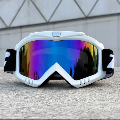 100 Motorcycle Goggles For Men Motocross Sunglasses Safety Protective MX ATV Ski Helmet Goggles vintage Driving Glasses