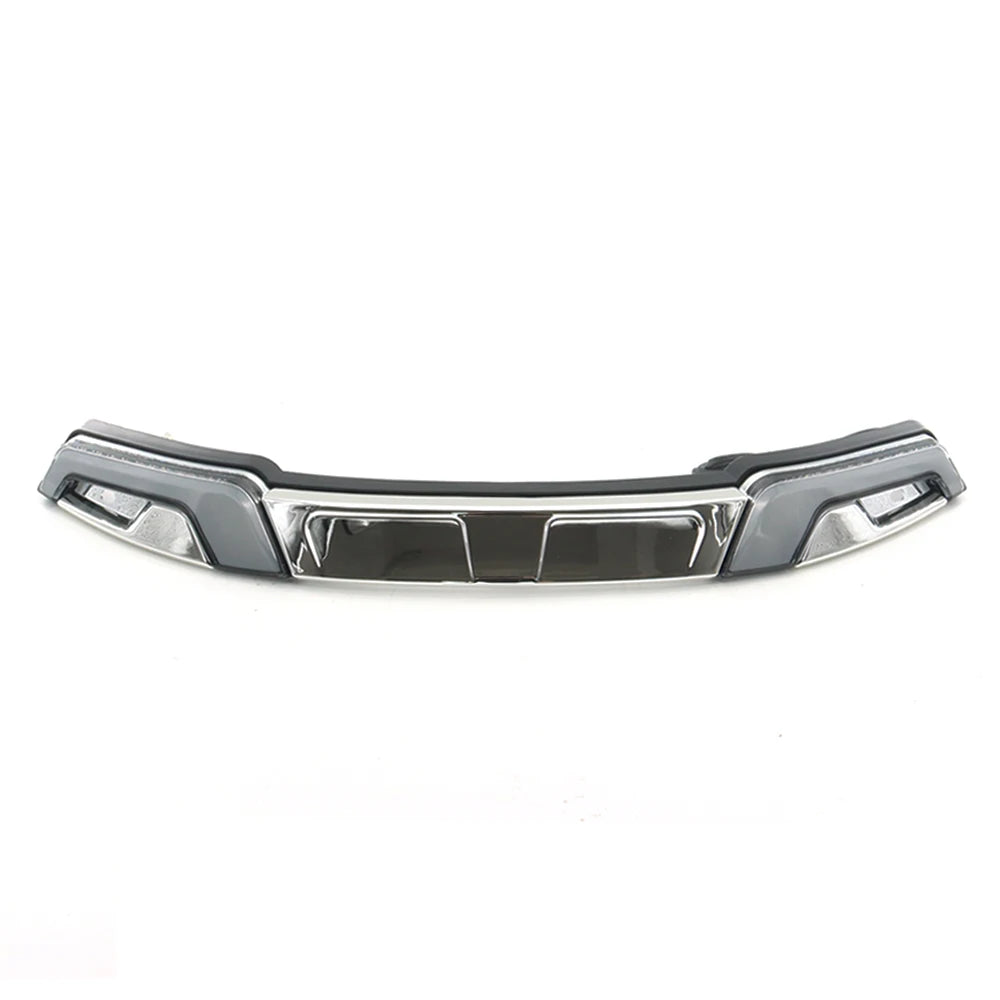 NEW For Harley Touring Street Glide FLHX 2014-2023 Motorcycle LED Chrome Gloss Black White Amber Windshield Trim