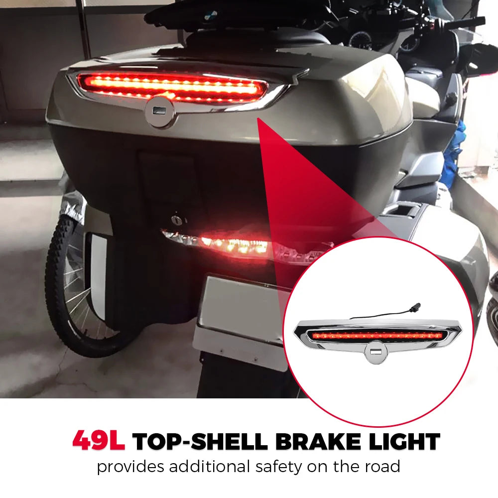 K1600 Brake Light Motorcycle Top Case LED Light for BMW K1600GTL K1600GT Exclusive R1250 RT R1200 RT Rear Trunk Lamp Touring Box