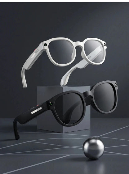 Lenovo AI Smart Glasses 8MP HD Camera 8K Shooting Image AI Translation Bluetooth Call Recording Music Smart SunglassesGifts 2026