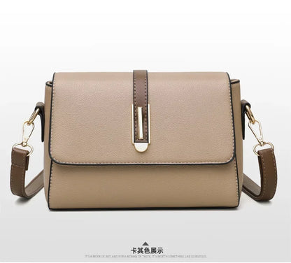 Fashion Crossbody Bag PU Leather Messenger Bag Versatile Sling Shoulder Women's Bag Small Handbags Sac A Main Femme Bolsas