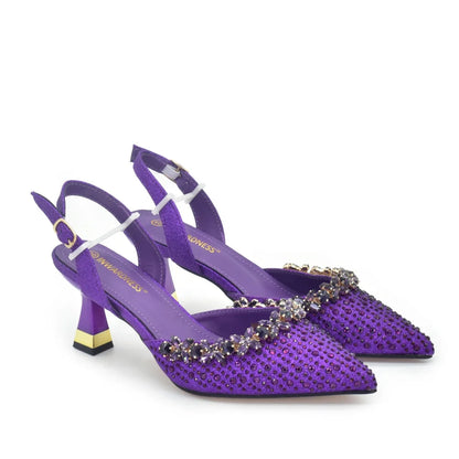 Party Shoe and Bag Set for Women Italy Italian Shoe and Bag Set Designer Wedding Shoes for Women and Bag 2026 Designer Luxury