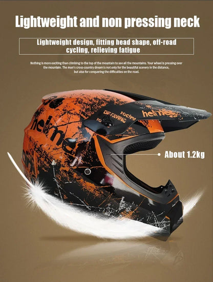 Hot Sale Motorcycle Helmet Racing Off-road Helmet Men Moto Bike Downhill AM DH Cross Para Moto Children Motocross Helmet DOT