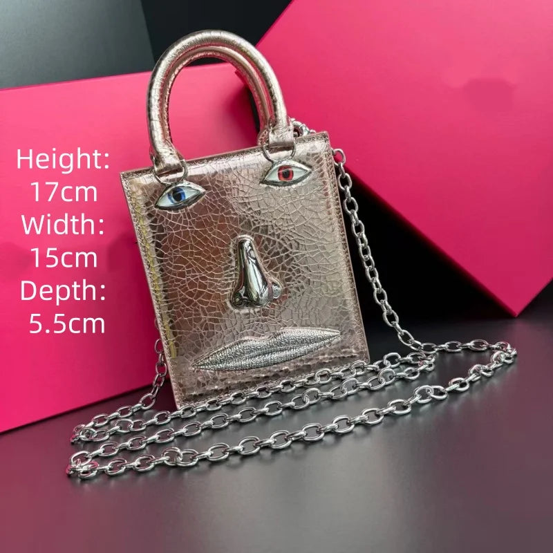New Heavy industry premium enamel Heavy Industry Devil's Eye bracelet bag