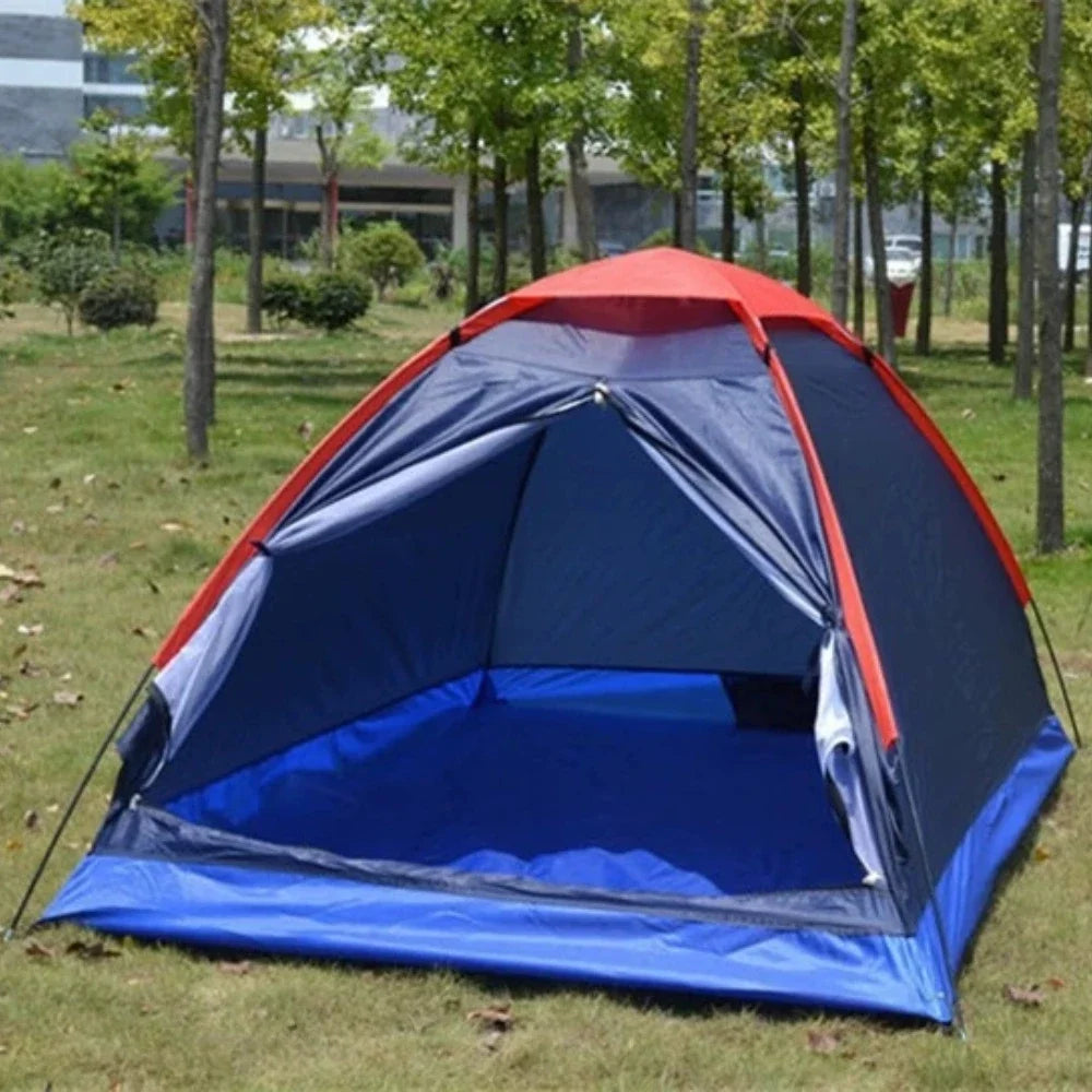Outdoor Self-driving Travel Camping Tent  with Bag for Outdoor Camping Traveling for Summer Spring Autumn 3 Seasons 2 People