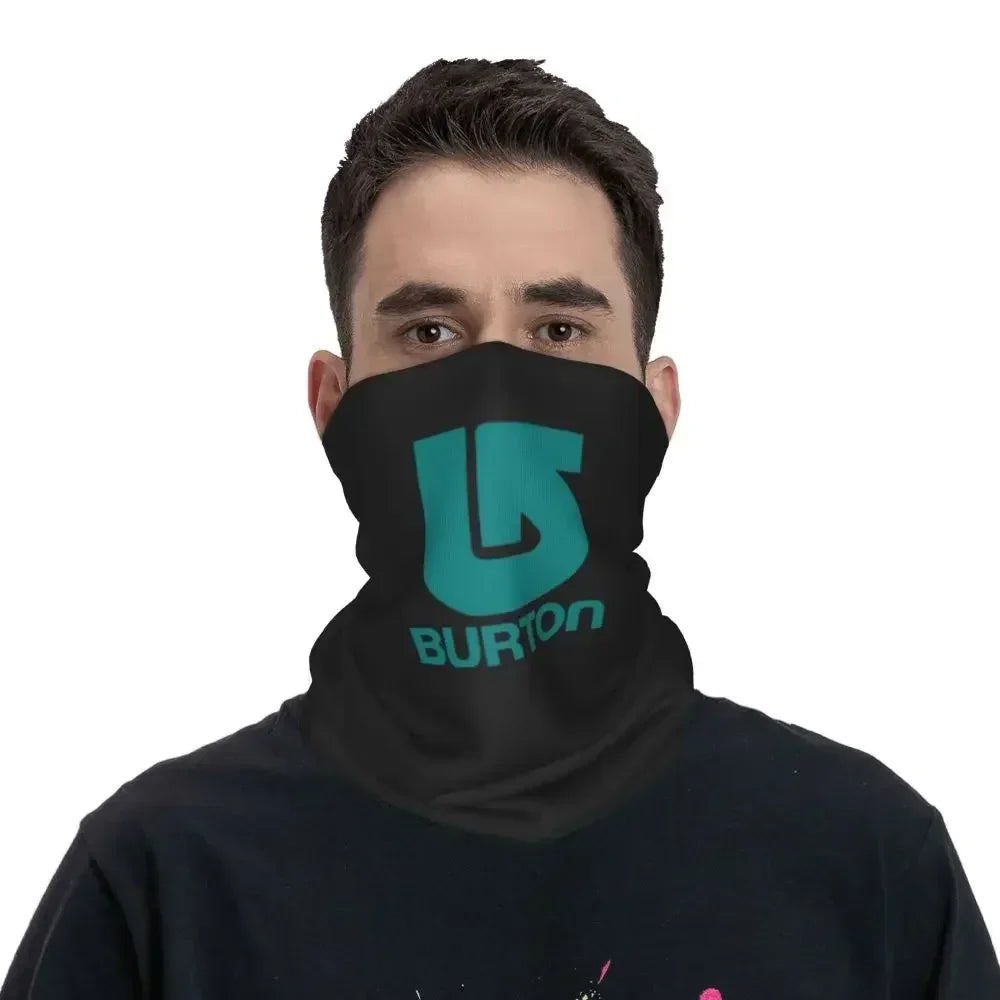 Burton Snowboard Sportive Bandana Neck Cover Printed Wrap Scarf Multifunction Balaclava Outdoor Sports For Men Women Adult