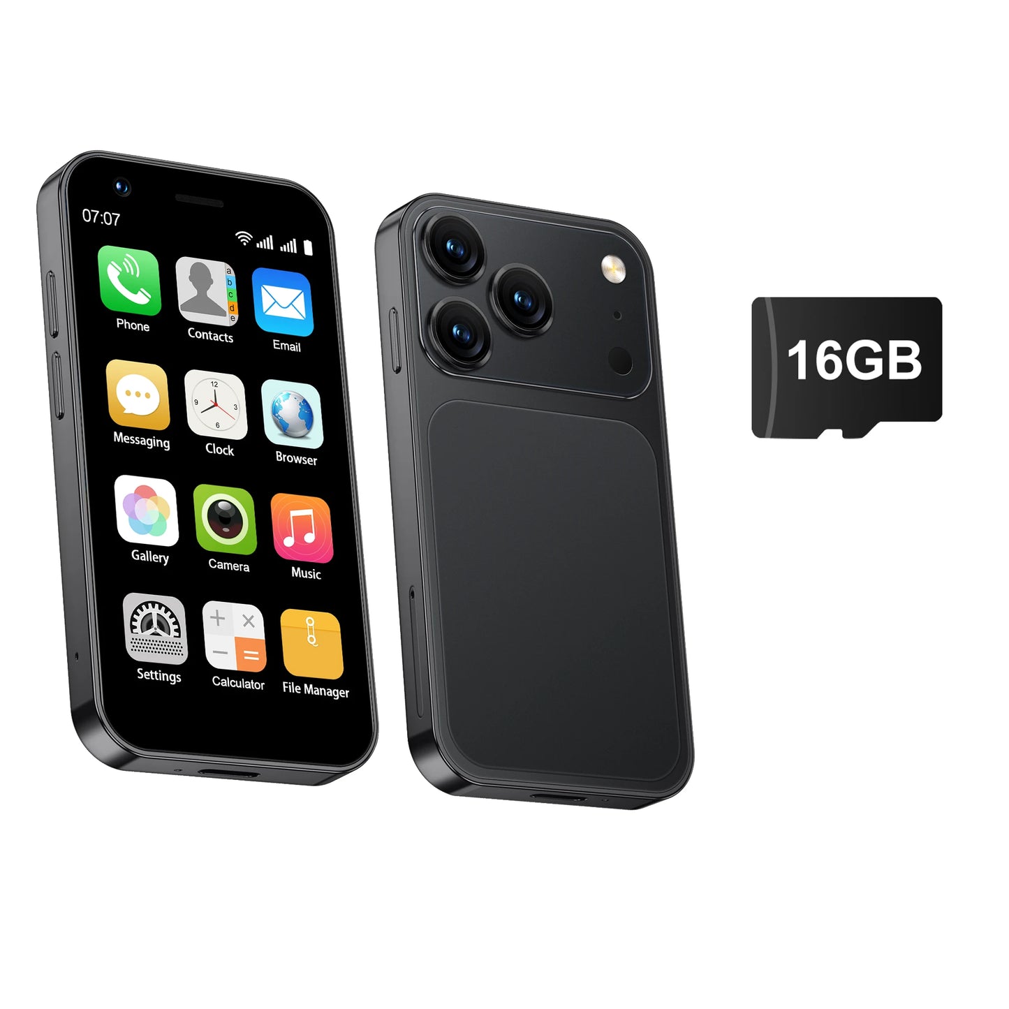 SERVO 18SE MINI Cute Android Smartphone 3G WCDMA Android OS Dual SIM Card Play Store Face Unlock Hotspot 3.0" Small Smart Phones