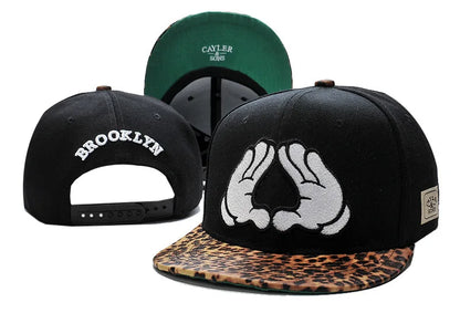 Classic Snapback Hat Cap Hip Hop Style Flat Bill Blank Adjustable Size