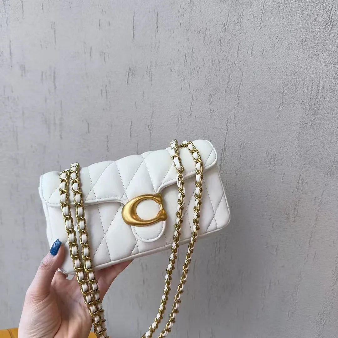 High end women's crossbody bag, high-quality leather wallet, retro design, adjustable and detachable shoulder strap, C bag
