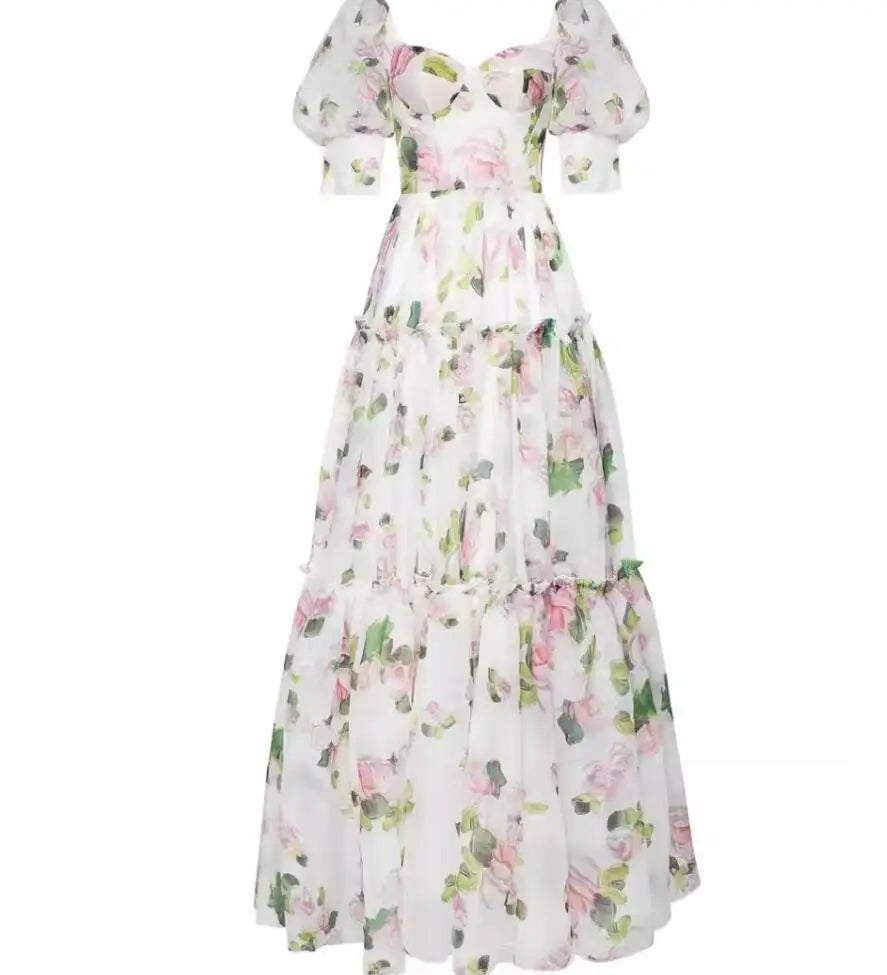 Spring/Summer New Fashion Sexy Off Shoulder Printed Half Sleeves Slim Fit Dress For Women,3 Colors