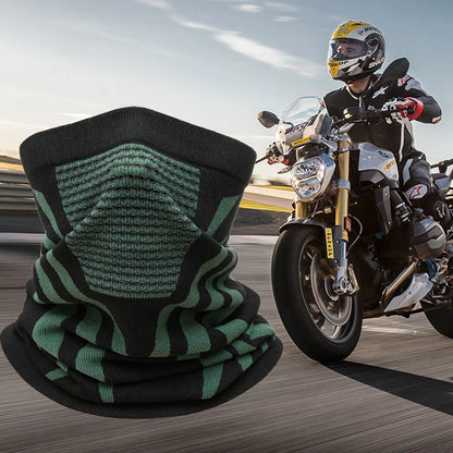 Windproof Warm Zebra Striped Face Mask/Scarf - Ideal for Motorcycle, Running, Skiing, Snowmobile - Winter Outdoor Protection