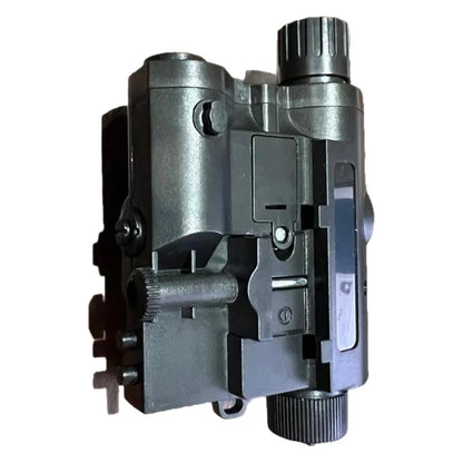 PEQ15 Multi-Functional Laser Box Tactical Flashlight: Fits 20mm Rail, for Toy Airsoft Guns, Hunting, CS & Wargame,indicator
