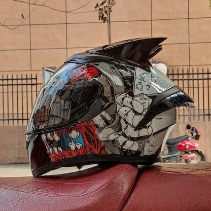 Brand new genuine JIEKAI 316 high quality full face motorcycle helmet men racing motorcycle helmet DOT capacete casqueiro casque