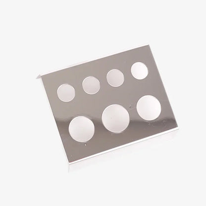 7/8/21Holes Tattoo Ink Cup Holder Stand Tattoo Tool Pigment Black Container Makeup Accessories for Body Art Supplies