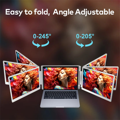 Dual Screen Extender FHD IPS Gaming Display Portable LCD Backlit Monitor High Definition for Productivity 14 to 16 inch Rospider