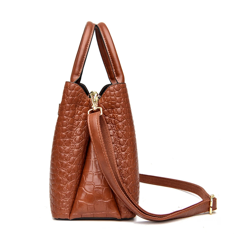 2025 High Quality Soft Leather Shoulder Crossbody Bags for Women Luxury Soft Leather Handbags Designer  Shoulder Bag for Women