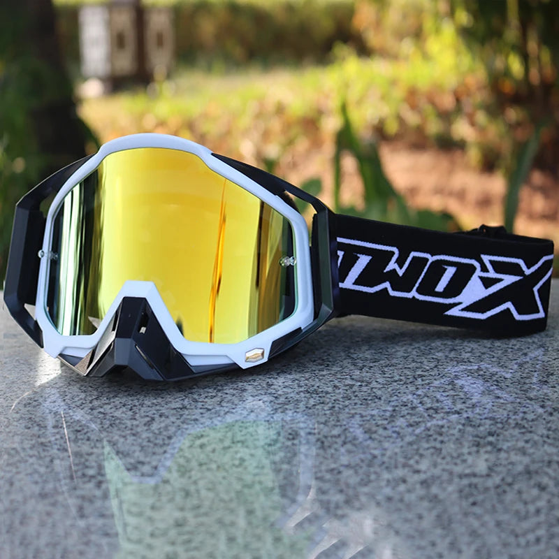 Motorcycle Glasses Dirt Bike MX Goggles Anti-Fog HD Lens Motocross Enduro Sunglasses Windproof Ski Goggles Factory Wholesale