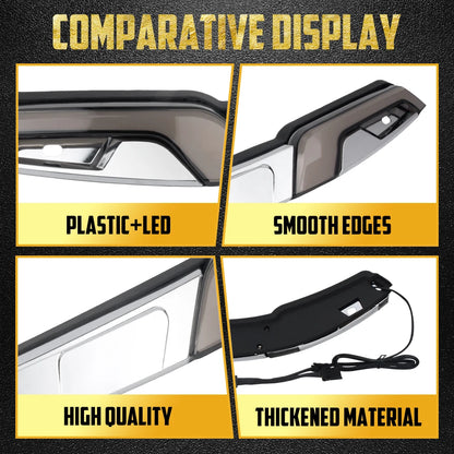 Motorcycle LED Windshield Trim Turn Signal Light For Harley Touring 2014-2025 Electra Street Glide Windscreen Running Side Lamp