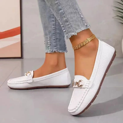 2025 New Women Flats Spring Autumn Casual Slip on Mary Jane Shoes Fashion Sneakers Women Round Toe Solid Soft Sole Flat Loafers