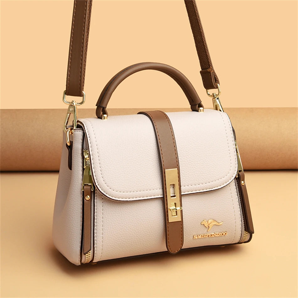 Genuine Brand Purses and Handbags Crossbody Luxury Designers High Quality Leather Fashion Messenger Shoulder Bags Tote Cover Sac