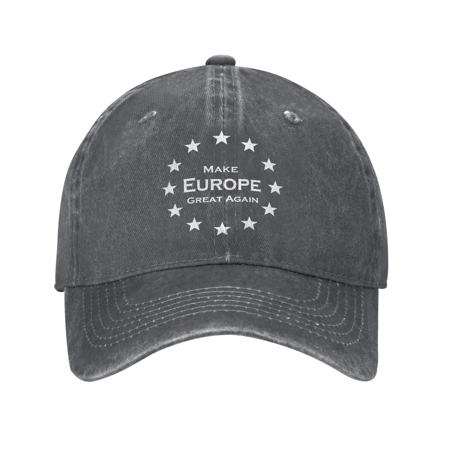 Make Europe Great Again Star Baseball Caps Vintage Distressed MEGA EU Snapback Hat Unisex Outdoor Workouts Adjustable Hats Cap