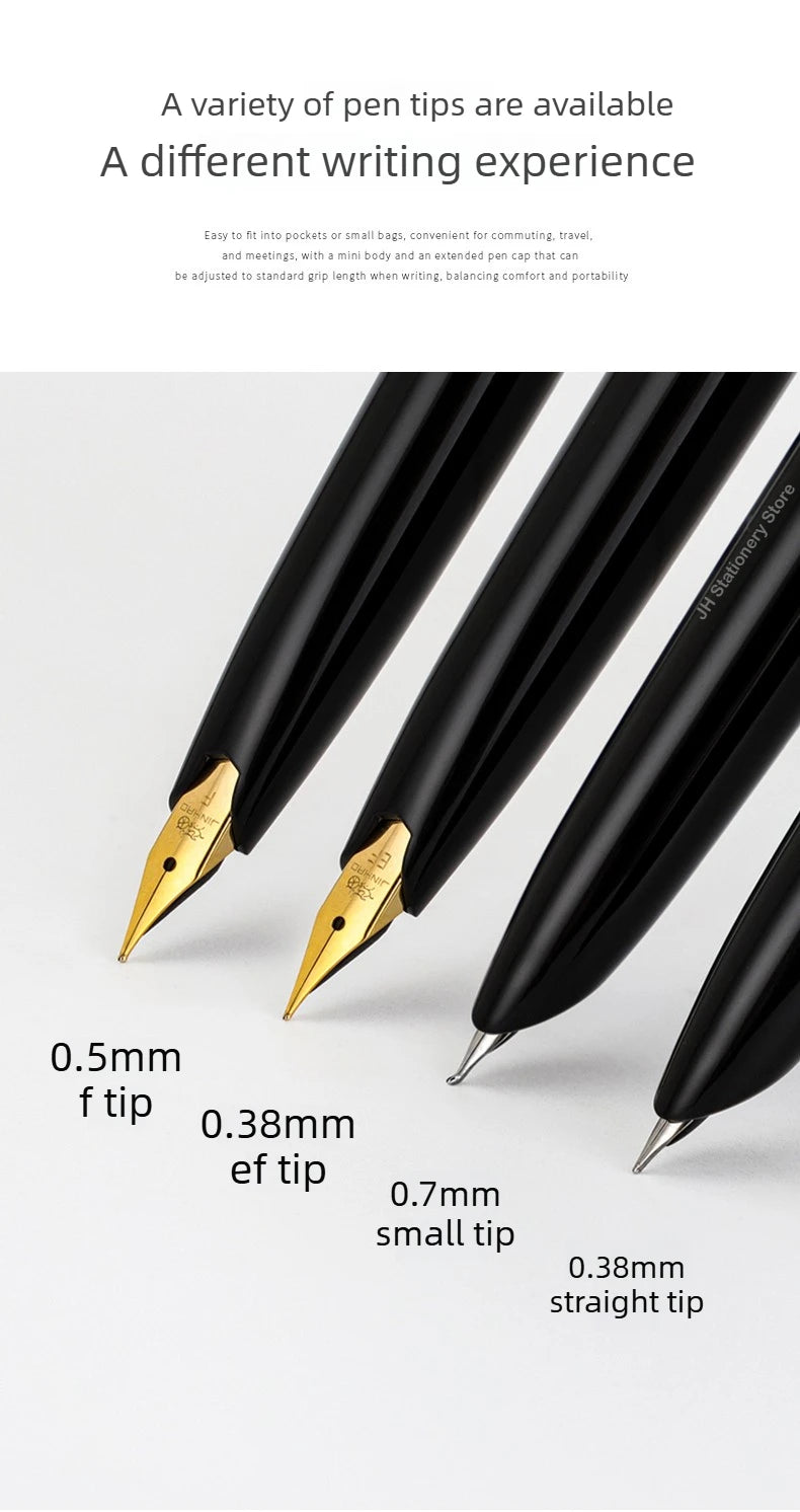 JINHAO 59 Fountain Pen Luxury Elegant Pens EF F Hooded Nib Fountain Pens Writing Stationery PK 80  School Office Supplies