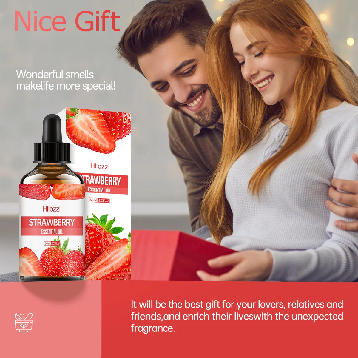 100ml/60ml/30ml strawberry essential oil fruit essential oil aromatherapy aromatherapy essential oil humidifier diffuser