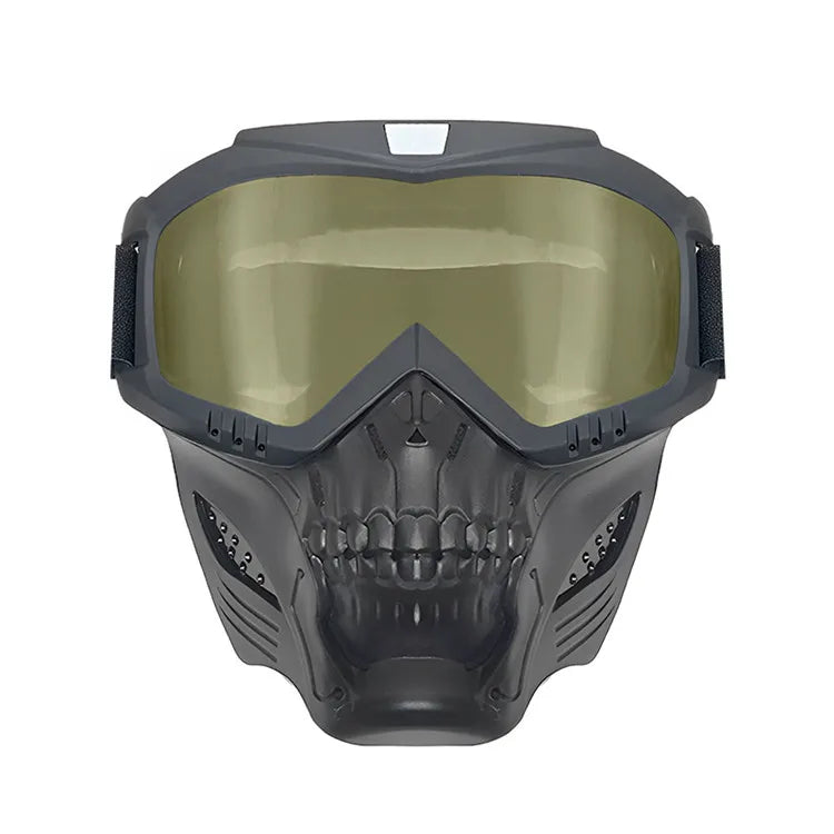 Windproof Motorcycle Goggles Mask Explosion Proof Dirt Bike Motocross CS War Game Paintball Hunting Tactical Mask