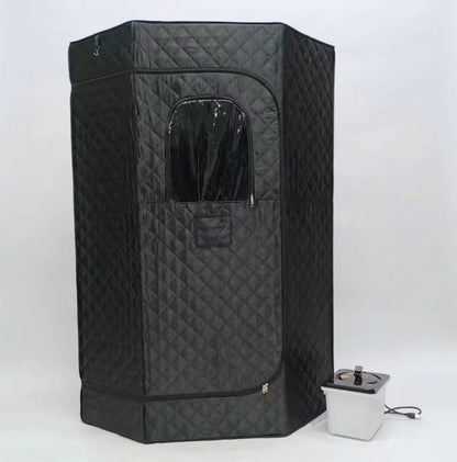 For Steam Room Beneficial Skin 4.0L Machine Slimming Bath SPA Health Simple Joint Steel Frame Portable Sauna Household