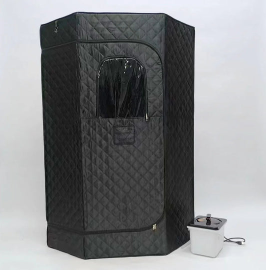 For Steam Room Beneficial Skin 4.0L Machine Slimming Bath SPA Health Simple Joint Steel Frame Portable Sauna Household