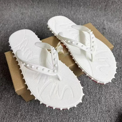 2025 Summer New Men's and Women's Fashionable Flip Flops, Casual Lightweight and Non Slip Slippers