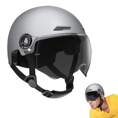 Motorcycle Helmet for Men Women Classic Retro Scooter Half Helmet Ultralight Cycling Helmet MTB Bike Bicycle Motorcycle Helmet