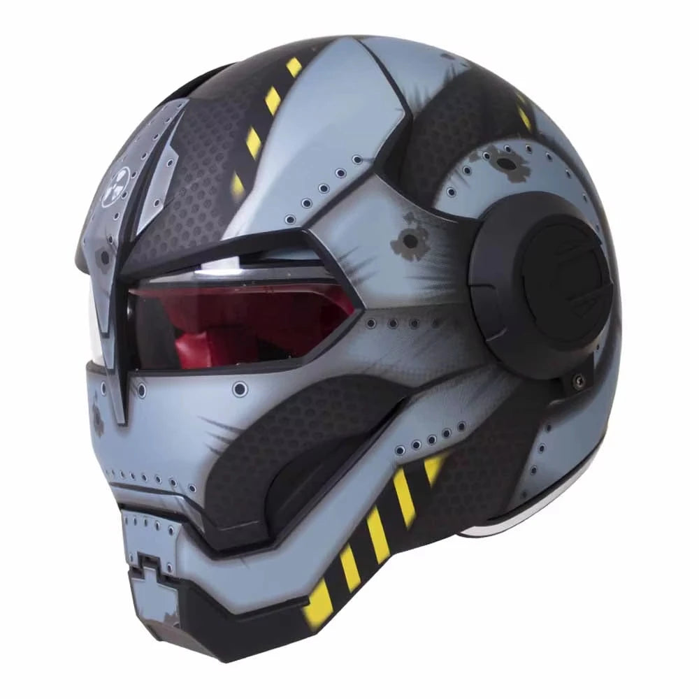 Biker Helmet Matte Scratch Full Face Wear-Resistant Motorcycle Supplies Breathable Head Protection Anti-Fall Motocross Kask