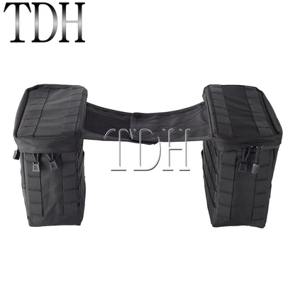 Motorcycle Saddlebag Side Tool Luggage Bag For Harley Dyna Softail Sportster XL Street Bob Low Rider FXD FXBB Travel Saddle Bags