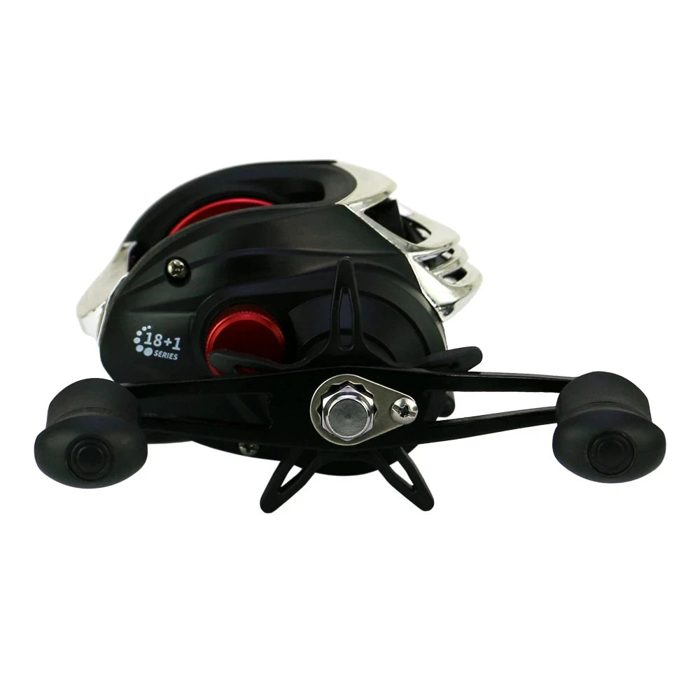 Bait Casting Reel Magnetic Brake System Reel 10KG Max Drag 7.2:1 High Speed Fishing Reel Fishing Accessories Metal Fishing Wheel