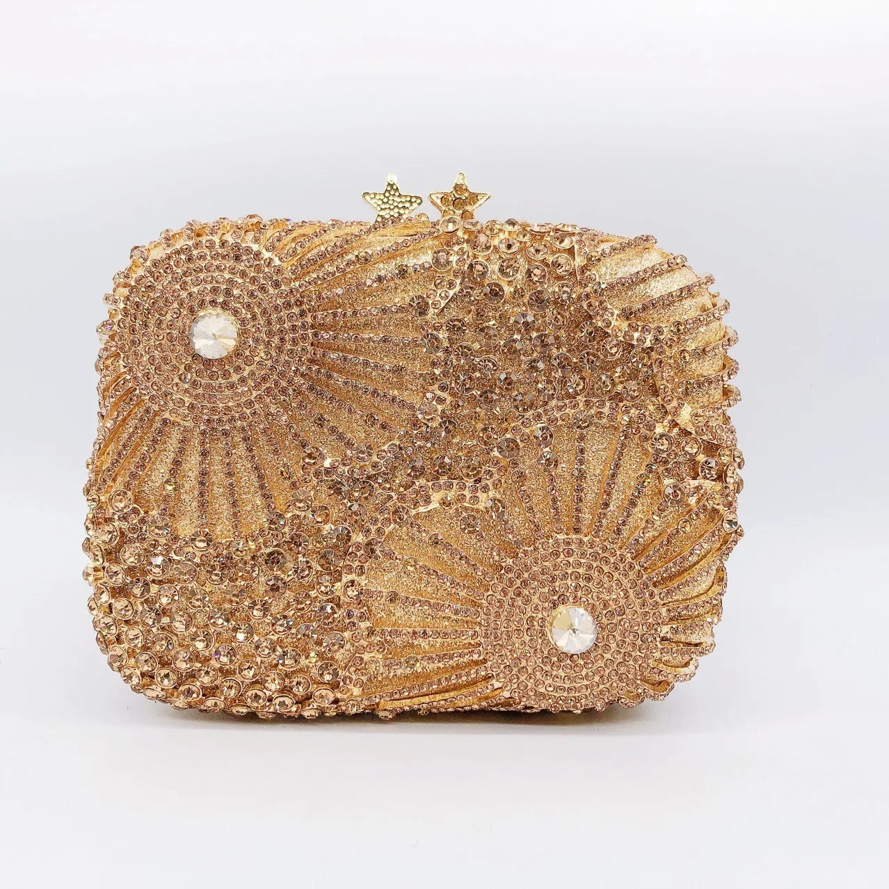 Diamond Dinner Hollow Rhinestone Banquet Clutch Bag Handtassen Dames Bolsos De Fiesta Para Mujer Boda Women's Rhinestone Handbag