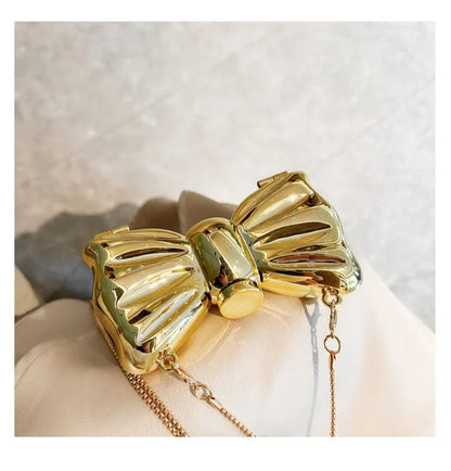 Purses and Handbag Luxury Designer Shoulder Bags Funny Shape Party Wedding Round Acrylic Shiny Clutch Purse Golden Evening Bag