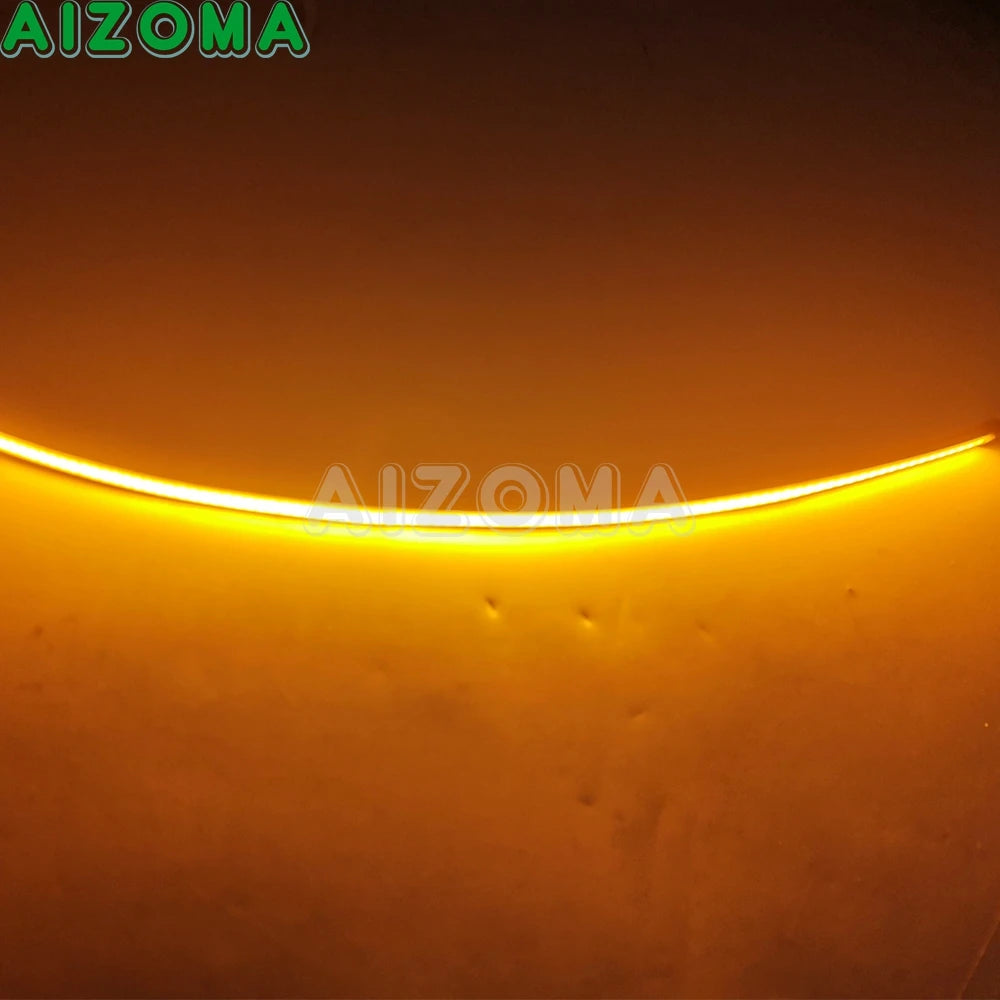 Motorcycle Rear Amber Sequentia Flowing Turn Signal LED Tidy Eliminator Brake Tail Lights For Suzuki Boulevard M109R M90 2006-up