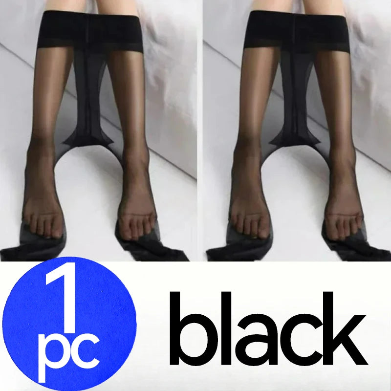 1/4Pcs 0D Stockings Women Skin Color Tights Tear Resistant Anti-cored Hook Wire Pantyhose Black Socks Slim Ultra Thin Leggings