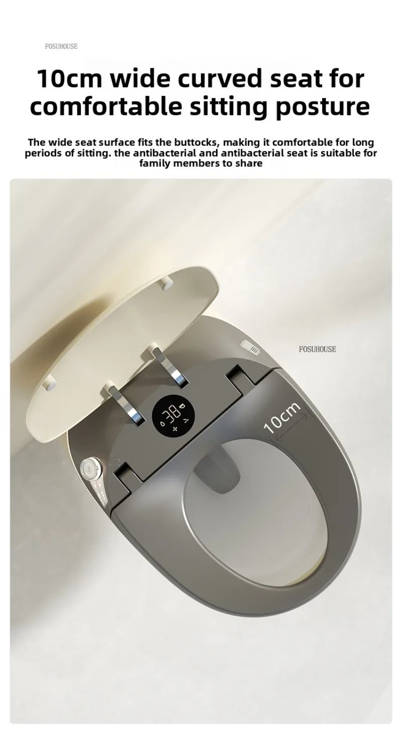 A50 Automatic Color and Black Smart Toilet for Bathroom Fixture Home Wall-mounted Wc Toilets with Tank Automatic Flip