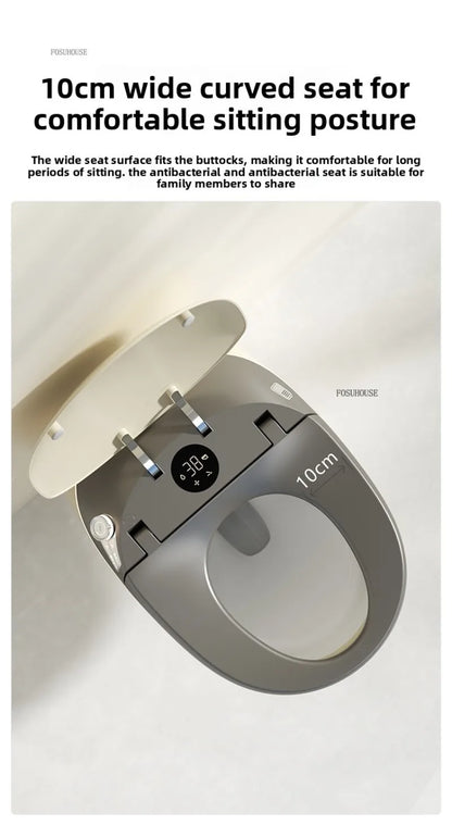 A50 Automatic Color and Black Smart Toilet for Bathroom Fixture Home Wall-mounted Wc Toilets with Tank Automatic Flip